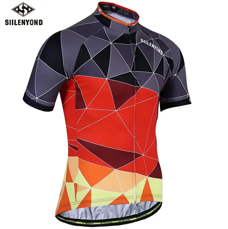 cycling jersey Siilenyond, Летний набор для велоспорта, Мужская одежда, анти-УФ, Pro, MTB, для велоспорта, одежда для велоспорта, костюм, дышащий, для гонок, велосипеда, нагрудник, одежда, костюм - Цвет: cycling jersey
