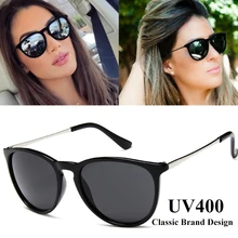 Винтажные Солнцезащитные очки с кошачьим глазом женские брендовые дизайнерские зеркальные солнцезащитные очки UV400