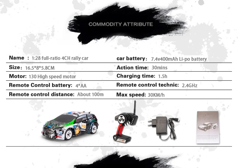 WLToys 4WD RC автомобиль K969 1:28 4CH внедорожник 2,4 ГГц высокоскоростной Монстр 30 км/ч радиоуправляемое Багги рок Ровер гоночные автомобили для