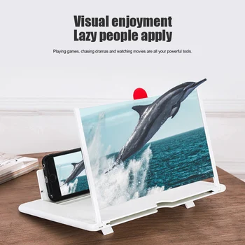 

Mobile Phone Screen 3D Magnifier Screen Enlarge 3-4 Times High Definition Amplifier Foldable _WK