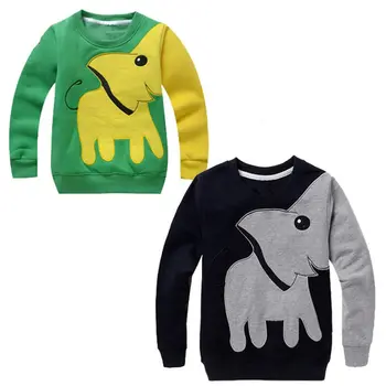 

Hot Elephant Kids hoodies baby boys clothes baby boys girls Pullover top shirts Hoody Kids Sweatshirt hoodies for 2-8 year
