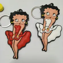 Алиэкспресс Лидер продаж Мэрилин Монро Брелок Кольцо Кулон знаменитостей реклама рекламные творческие подарки