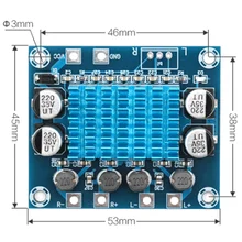 TPA3110 XH-A232 30 Вт+ 30 Вт 2,0 канальный цифровой стерео аудио усилитель мощности плата DC 8-26 в 3A