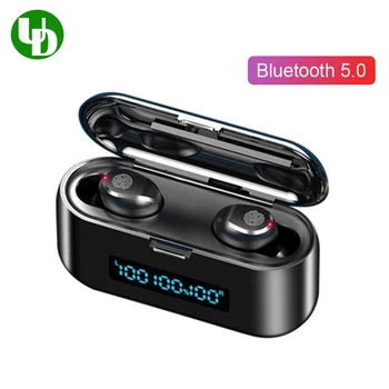 

2020 8D TWS Bluetooth Earphone with Microphone Sports Waterproof Wireless Headsets Smart Touch Control Music Earbuds For Phone