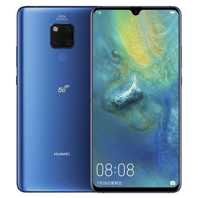 7.2'' HuaWei Mate 20X 4G LTE Mobile Phone Kirin 980 40.0MP Android 9  Smartphone