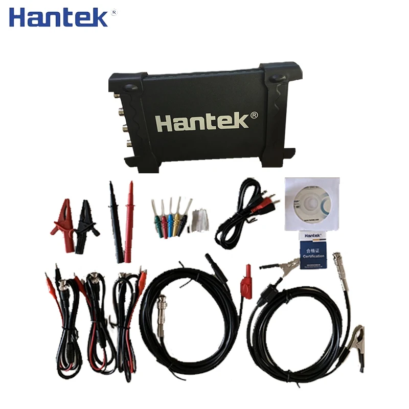 

Hantek 6104BE Digital Automotive Oscilloscope 4Channel 100Mhz USB Handheld Portrail Osciloscopio Diagnostic-tool