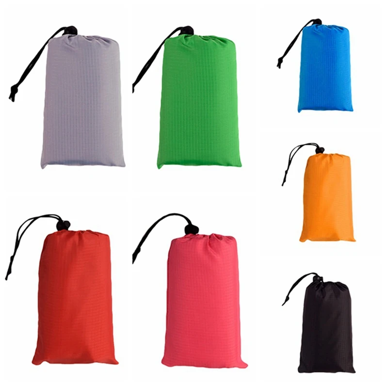 

Oxford Waterproof Tarp Airbed Picnic Beach Camping Mat Tarpaulin Bay Mats Plaid Blanket Portable Sandless Pocket Rug 1.4*1.5M