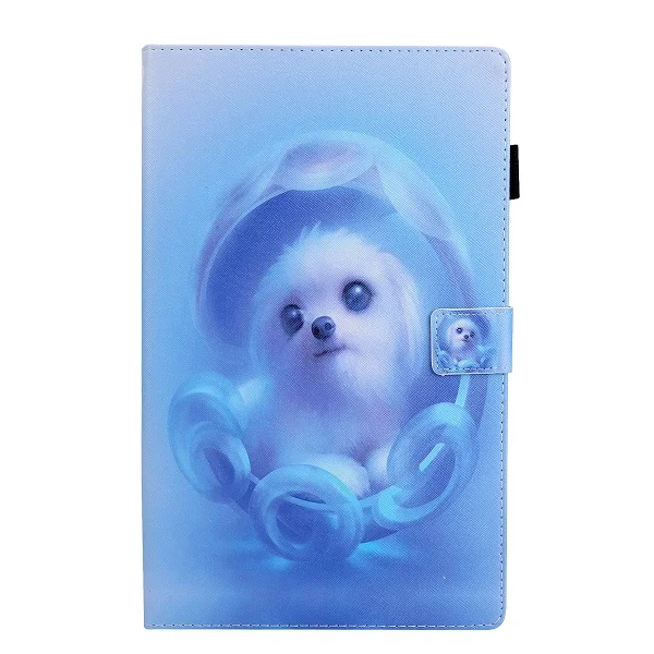 Blue Dog Gray For Apple iPad 10 2 7th Gen 2019 Case A2200 A2198 A2232 Cover Panda Cat Puppy