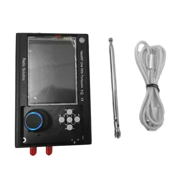 

PORTAPACK H2 HACKRF ONE SDR Radio with Havoc Firmware 0.5Ppm TCXO GPS 3.2 Inch Press LCD 1500MAh Battery + Metal Case