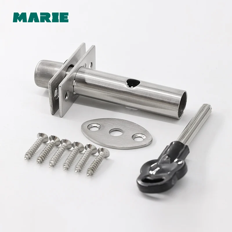 Stainless steel thickened mounted wooden door latch vintage door Bolts