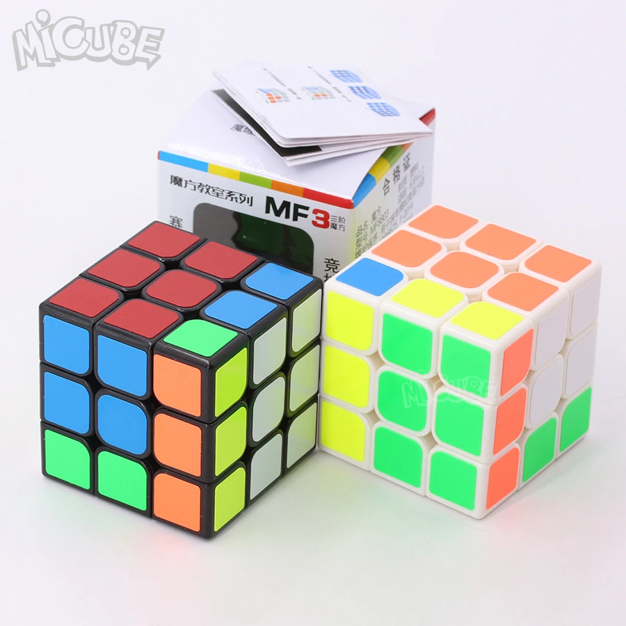 Micube Mofangjiaoshi Mf3 3 3 キューブスピードパズル黒 白ステッカー 56 ミリメートルキューブ子供の誕生日ギフト子供立方 Speed Puzzle Cube Toycube Speed Aliexpress
