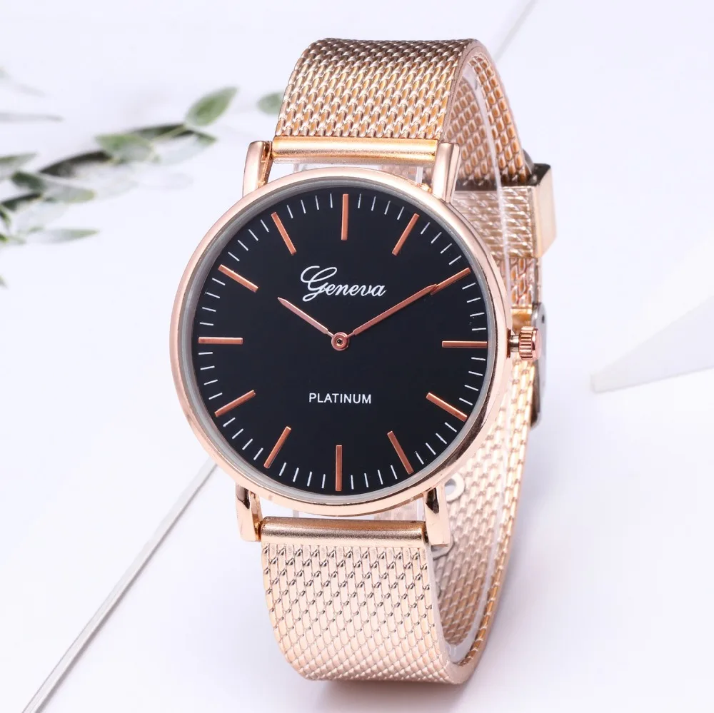 top luxury brand GENEVA Fashion Classic Women Watch Quartz Stainless Steel Wrist Watch Bracelet Watches Women Business relogio feminino reloj best gifts wholesale (15)