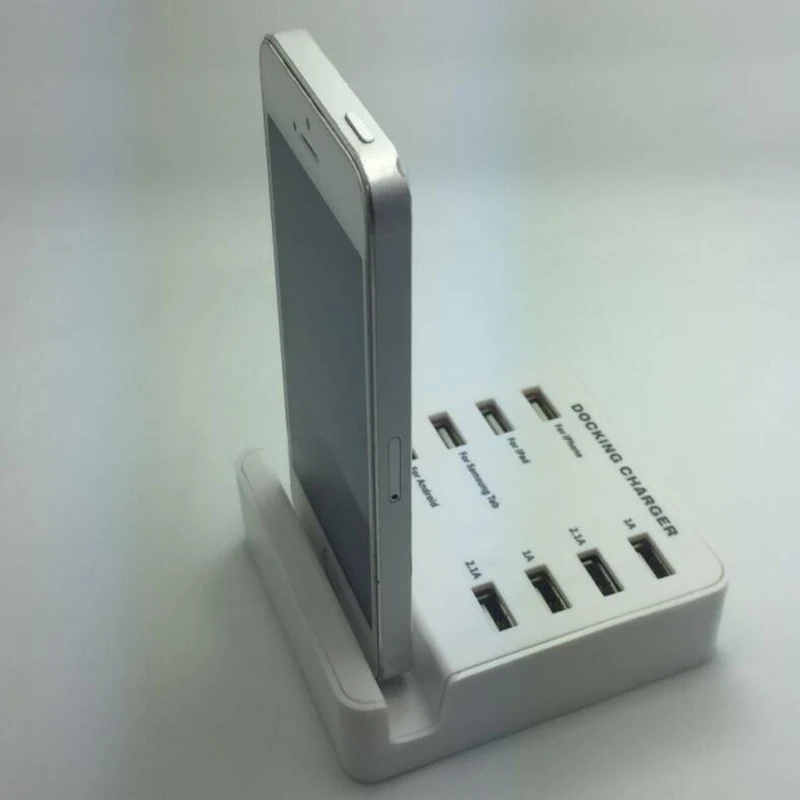 8 Ports Portable USB Socket Desktop Wall EU/US/UK Mobile Phone Adapter Charging Socket For iPhone 5 6 iPad Samsung Charging