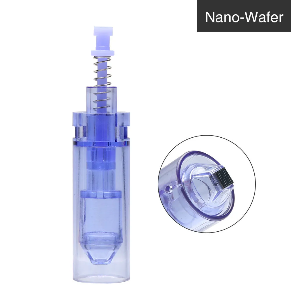 10PCS Electric Dr. Pen Needles Bayonet/ Screw 1/3/5/7/9/12/36/42 pins Nano Cartridge For Auto Micro Pen A1 A6 Tattoo Needles Needle Tip Nano MYM Microneedle