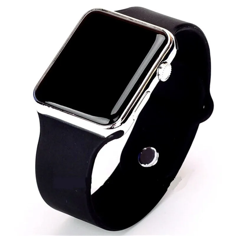 Intelligence Silica Gel Led Electronic Watch Men And Women Motion Bracelet Wrist Student | Наручные часы