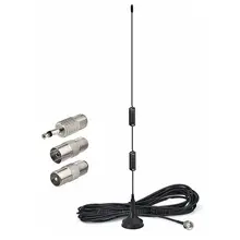 

FM Antenna Magnetic Base FM Radio Antenna For Indoor Digital HD FM Bluetooth AV Audio Vedio Home Stereo Theater Receiver Tuner