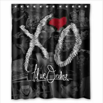 

New Custom Cool XO Waterproof Shower Curtain