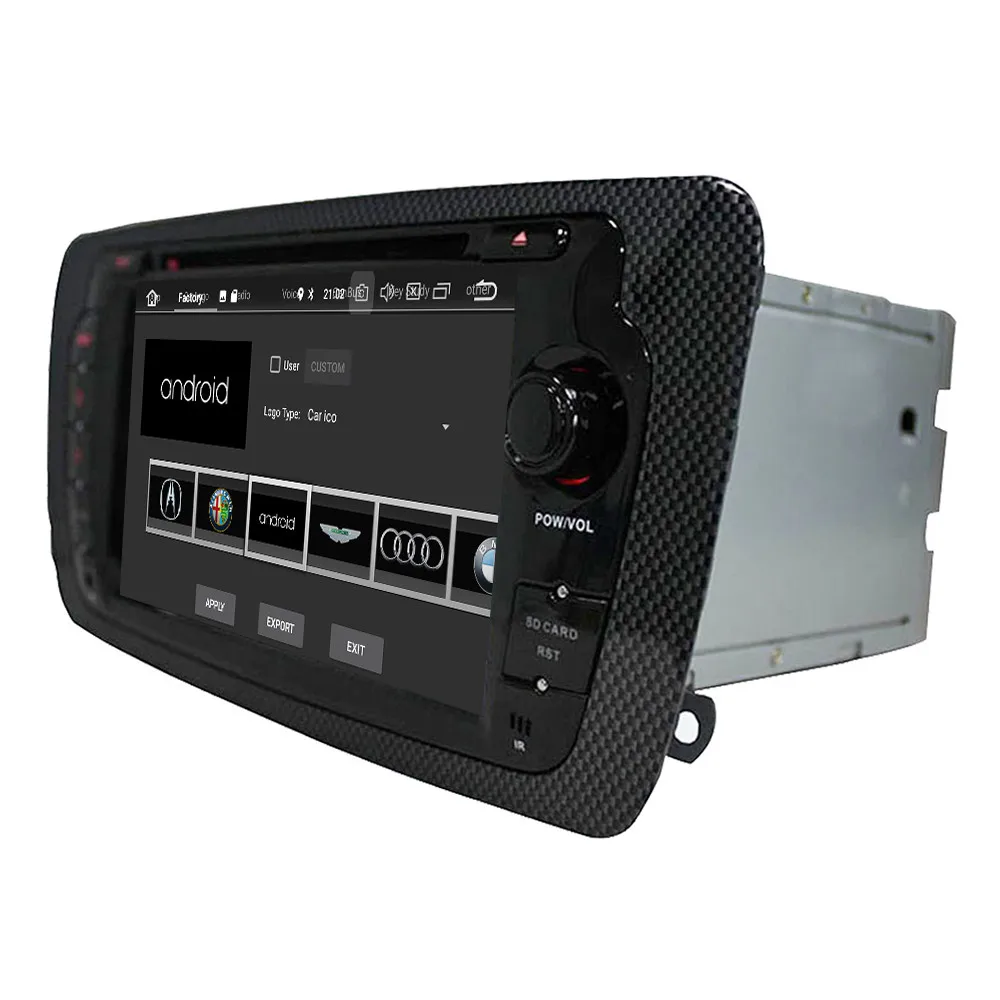 Klyde 4G Android 9 Восьмиядерный 4 Гб ОЗУ 64 Гб ПЗУ DSP BT автомобильный DVD мультимедийный плеер радио для сиденья Ibiza MK4 6J SportCoupe ecomcoupe