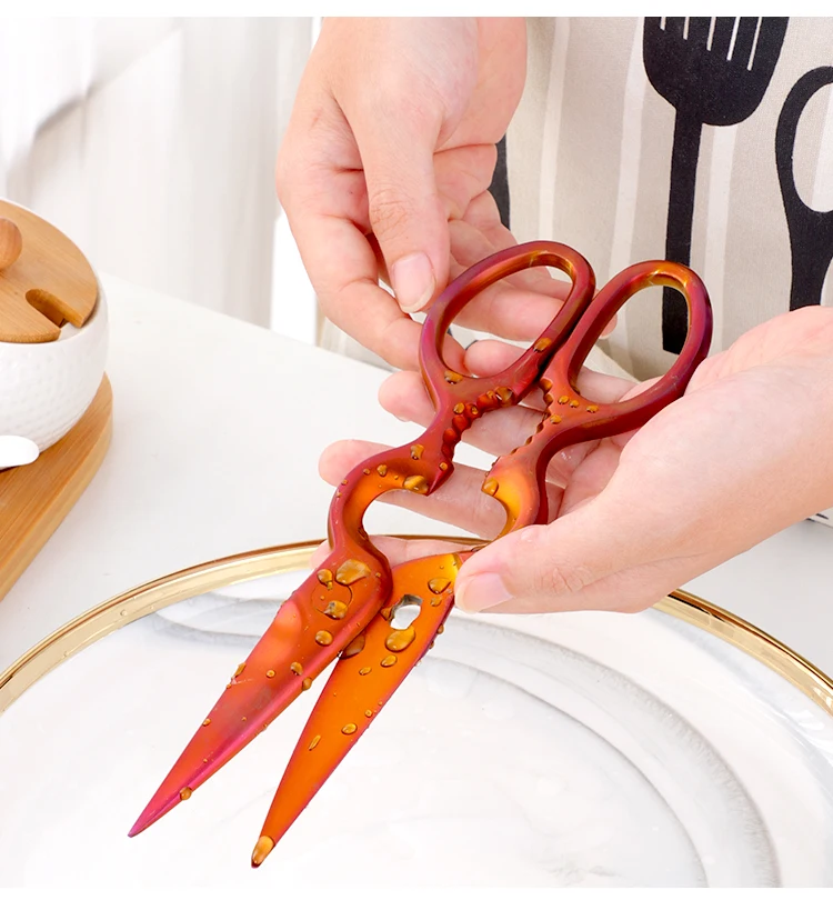 Многофункциональные кухонные ножницы бытовые ножницы из нержавеющей стали инструмент для рыбы для мяса и овощей травы Съемные Инструменты для резки бумаги
