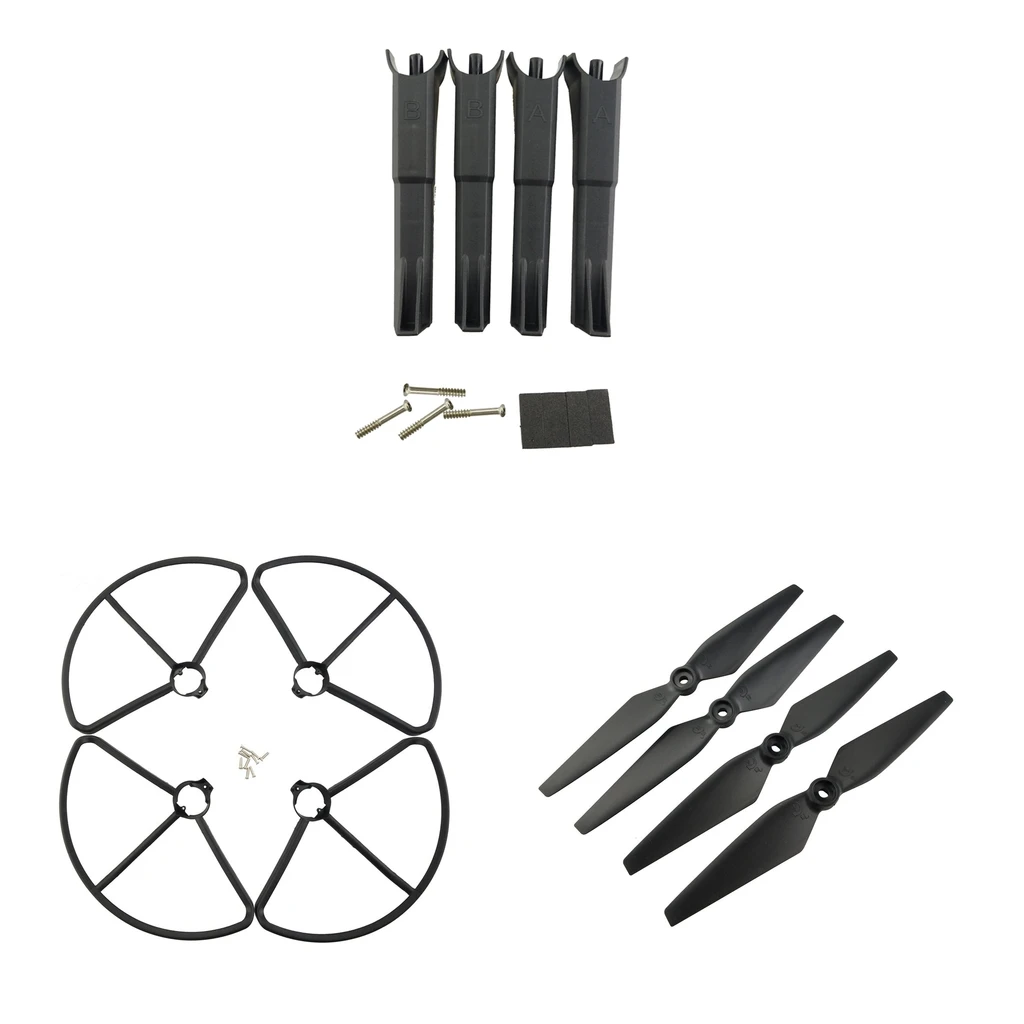 Propeller & Cover Ring & Landing Gear for MJX B2C B2W Bugs 2 RC Quadcopter