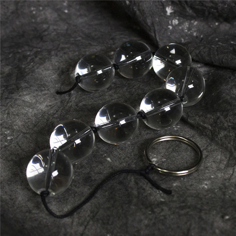 Manyjoy Glass Anal Beads Plug Crystal Balls Butt Sex Products Toys for Men Women Adult Erotic |