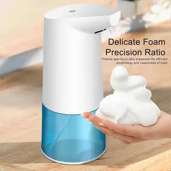 

350ml Touchless Bathroom Dispenser Smart Sensor Liquid Soap Dispenser for Kitchen Hand Free Automatic Soap Dispenser