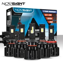 Nighteye 100 Вт 20000LM Автомобильный светодиодный светильник на голову для автомобилей H4 Hi/Lo H7 H11 9005/HB3 9006/HB4 светодиодный светильник с лампочками 6000K комплект автомобильных фар
