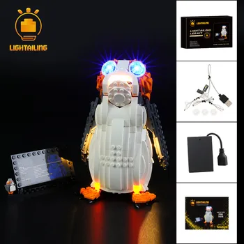 

LIGHTAILING LED Light Kit For Starwars Porg Lighting Set Compatible With 75230 (NOT Include The Model)