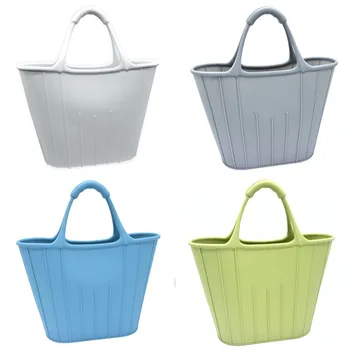 

Multi-functional Silicone Shopping Bag, Home Storage Bag, Waterproof Environmental Protection, Outdoor Shopping Can Be Reused