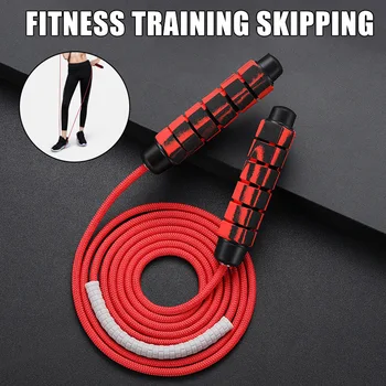 

Jump Ropes Skipping Rope Cable with Sponge Handle for Exercise Fitness Training Sports FK88