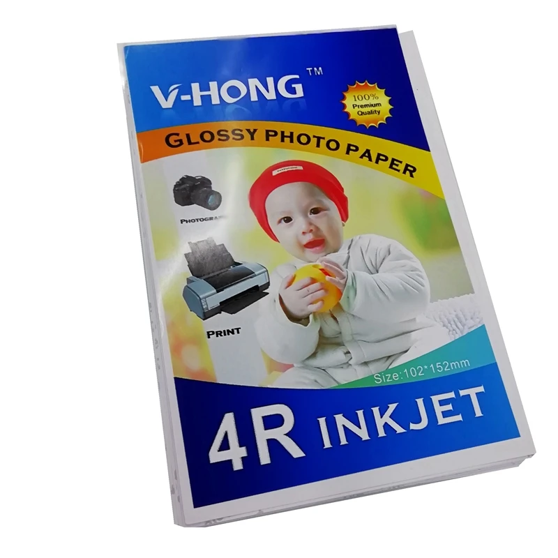 A4 A6 4R A3 струйная цифровая лазерная фотопечать высокого качества глянцевая бумага