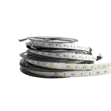 DC 24V 5050 Light LED Strip RGB RGBW RGBWW Led light 24 V 5 M 60LEDs/m Flexible Neon Tape Waterproof LED Lamp Strip TV Backlight 12 v led light strip tape rgb pc 5050 no waterproof 30leds m 60leds m 12v led strip lights diode ribbon lamp flexible backlight