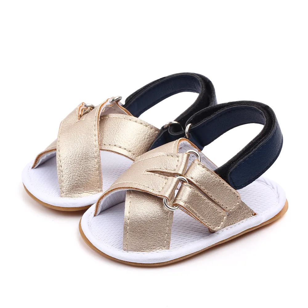 New Arrival Fashion Summer Casual Baby Shoes Soft Soles Rubber Sole sandals Newborn Toddlers Sandals baby sandals
