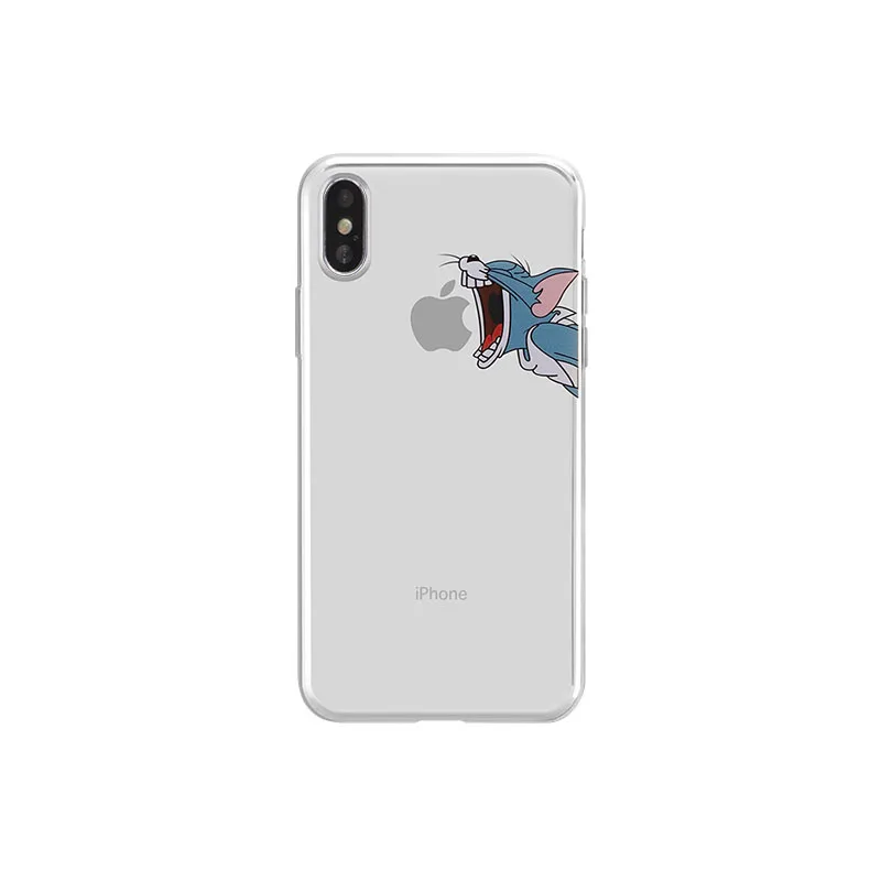 583949909878趣味情侣款xs max苹果xr手机壳iPhone7plus硅胶套6s 8plus潮男女-3
