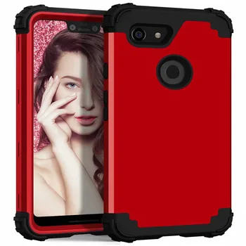 

New case For Google Pixel 3 Pixel3 XL Case With Protector shell Soft silicon Phone Heavy four-corner protection Back Cover Coque