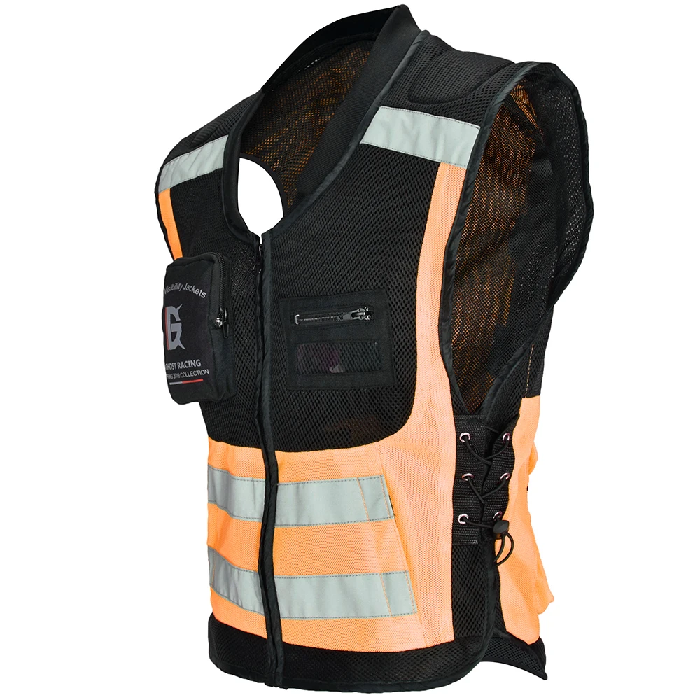 WOSEWE GHOST RACING CE защита для тела мотоцикла защита для спины защита груди мотоциклетная куртка защитное снаряжение броня - Цвет: ArmorO-Size-XL