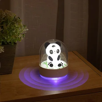 

Cartoon Bear Scented Night Light Ultraviolet Disinfection Sterilization Lamp USB Rechargeable LED Bedside Colorful Light Lantern