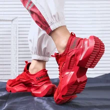 Мужская обувь, весна, стиль, спортивная обувь, Мужская модная обувь, корейский стиль, повседневная обувь, универсальные туфли из красной парусины, мужская обувь