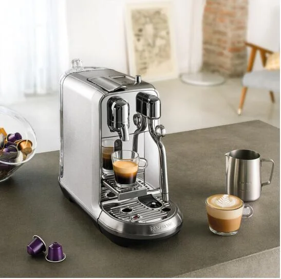 Mængde penge Bemærkelsesværdig Skadelig Nespresso Capsule Coffee Machine Creatista Plus Italian Fully Automatic  Home Office Commercial Fancy Coffee Machine J520 Silver - Coffee Maker  Parts - AliExpress