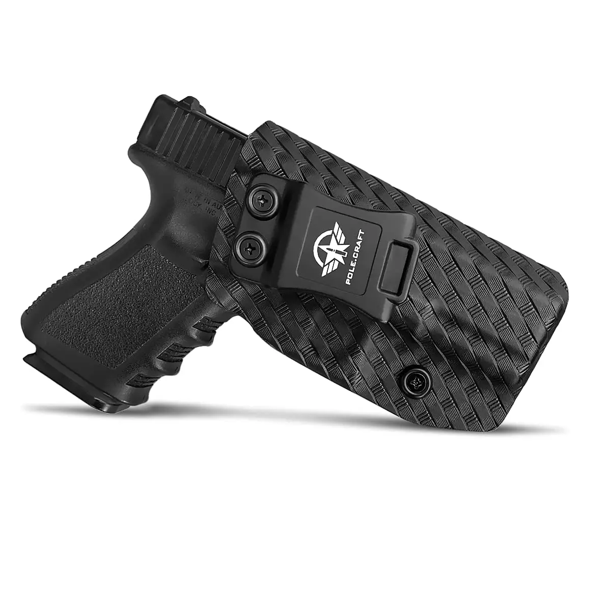 Чехол из углеродного волокна Glock 19 IWB Kydex подходит для: 19X / 23 25 32 45 (Gen 3 4 5) пистолет |