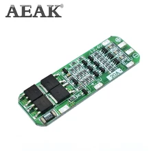 AEAK 3S 20A 18650 литий-ионная батарея зарядное устройство PCB плата защиты BMS для сверлильного двигателя 12,6 в Lipo модуль ячейки 64x20x3,4 мм