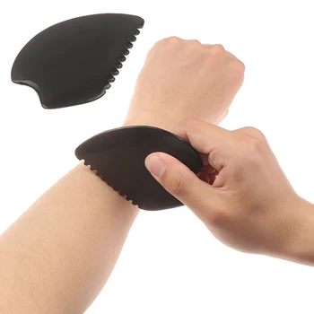 

Bian Stone Gua Sha Massage Tool SPA Acupuncture Scraping Body Foot Back Face Neck Massager Beauty Guasha Board