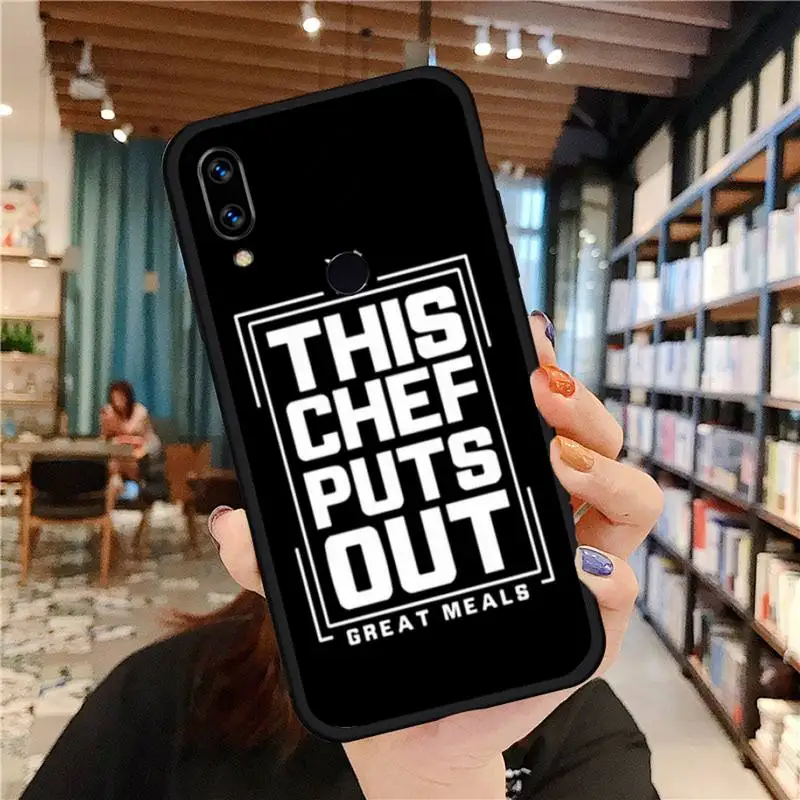 Cooking profession Cooking kitchen chef Phone Case For Xiaomi Redmi 4x 5 plus 6A 7 7A 8 mi8 8lite 9 note 4 5 7 8 pro phone cases for xiaomi