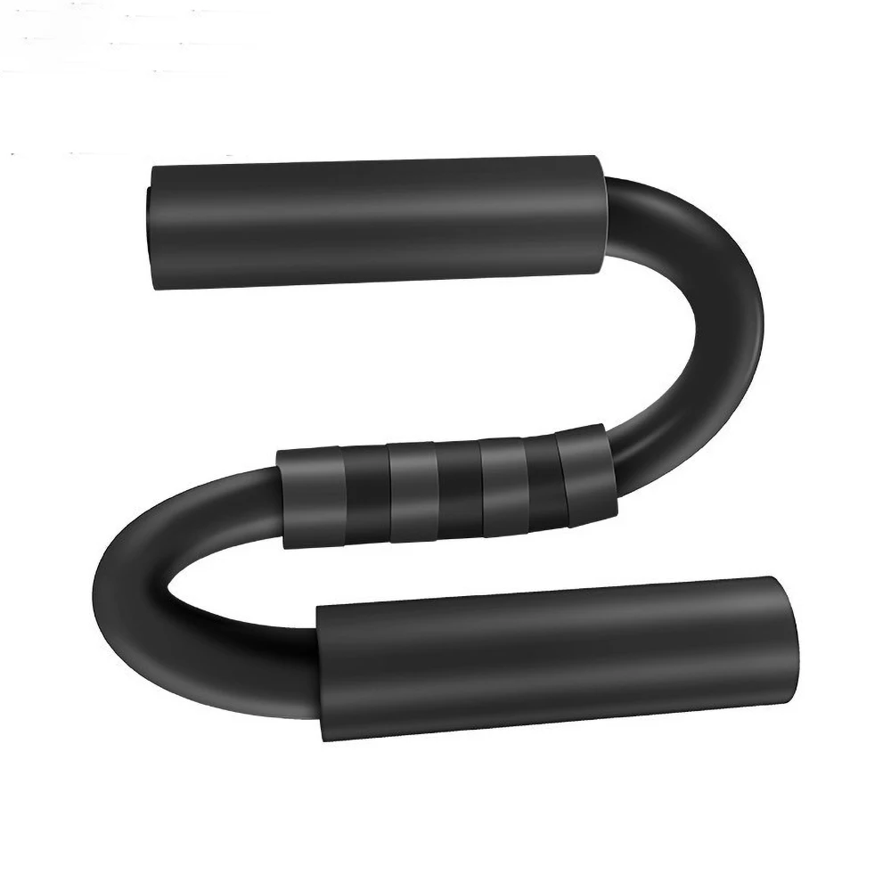 1Pair S shaped Steel Tube Push up Stand Exercise Chest Muscle Arm Muscle Anti skid Stability