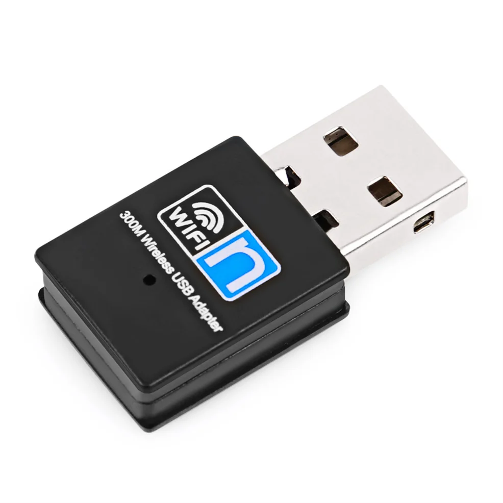 LccKaa Mini USB Không Dây Wifi 802.11N 150/300Mbps Bộ Thu USB 2.0 Dongle Mạng Dành Cho Máy Tính Để Bàn Laptop windows MAC network adapter