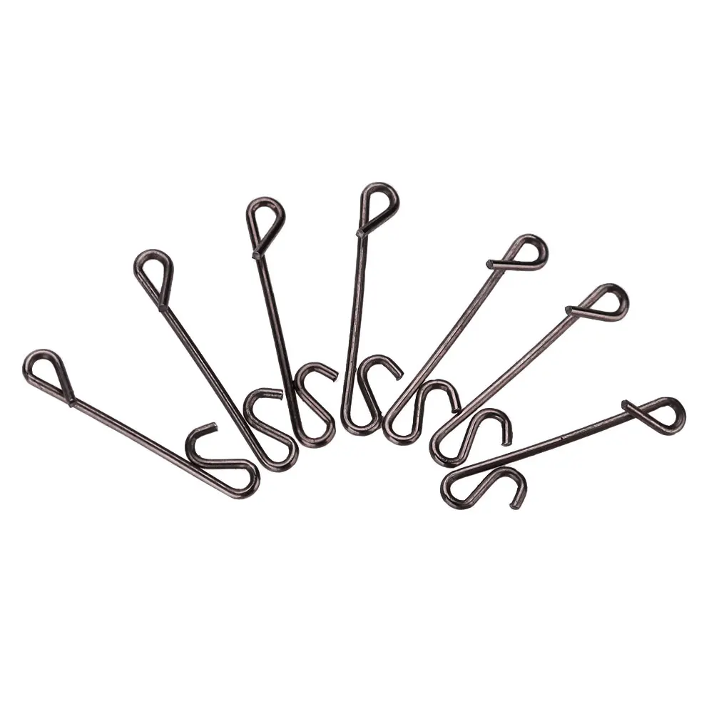 

50pcs Fishing Line Wire Fish Braid Knotless Connectors Accessories Tool
