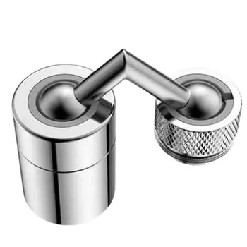 

360 Degree Universal Filtration Gargle Water Tap Kitchen Sink Faucet Large Angle Rotation Aerator Enclosure