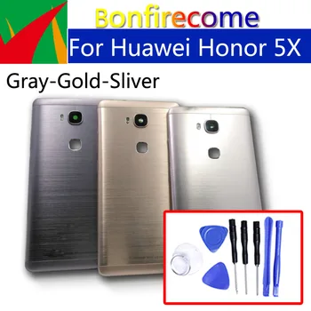 

For Huawei Honor 5X Back Battery Door Rear Housing Cover Case For Honor Glory Play 5X, KIW-L21 Chassis Shell replacement