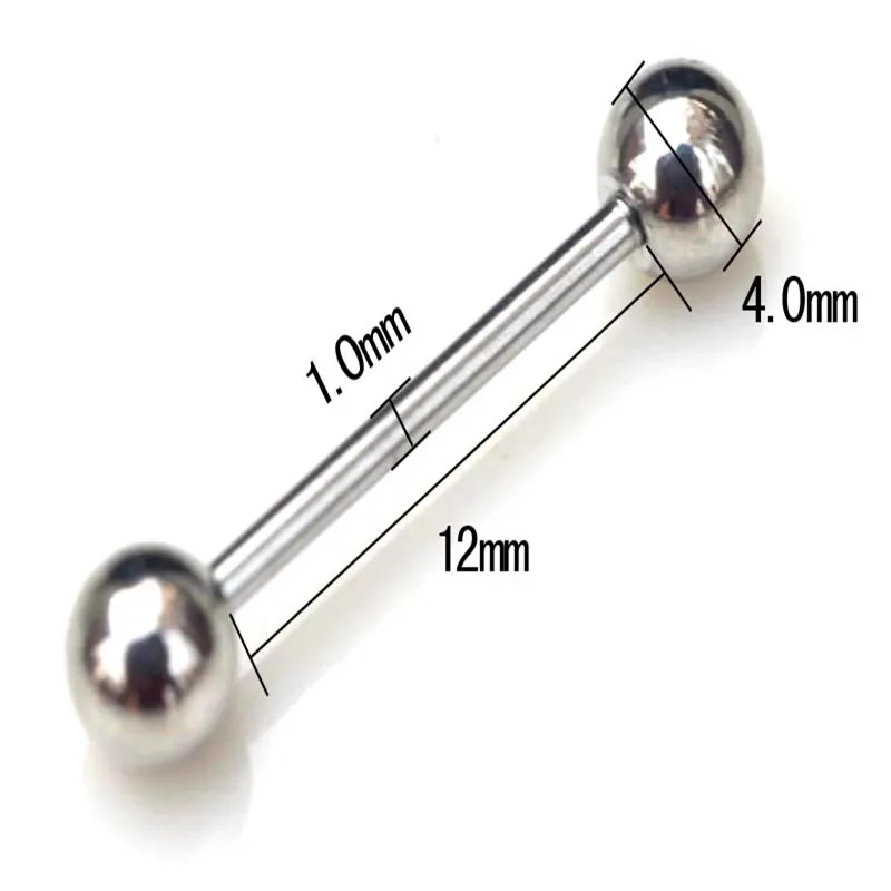 Piercing jewelry body piercing earrings ear piercing jewelry metal jewelry body piercing jewelry body jewelry stainless steel tongue ear rings bars barbell for woman man unisex 20 Pcs