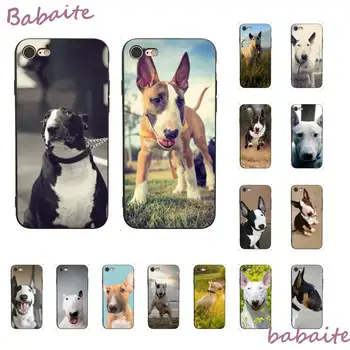 

Babaite bull terrier dog puppys Coque Shell Phone Case For iPhone 8 7 6 6S Plus X XS MAX 5 5S SE XR Coque Shell